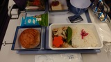 台湾・台北 中華航空の機内食