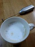 ドリップコーヒー+泡立てミルク