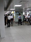新横浜駅の雨漏り