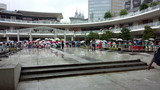 ラゾーナ川崎の広場