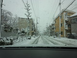 神奈川の雪景色