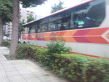 街で見かけた帝産観光バス