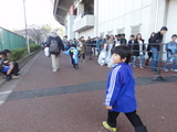 川崎フロンターレ vs 横浜F・マリノス入場前の行列
