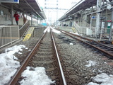 西武多摩川線多磨駅の景色