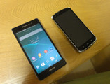 Xperia Z2とARROWS X F-10D