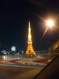 首都高からの東京タワー