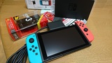 箱から出したNintendo Switch