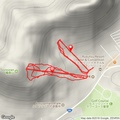 ルスツリゾートスキー場のSki Tracksログ