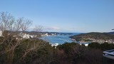 保養所からの伊勢湾の景色