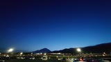 富士スピードウェイ P2駐車場からの富士山