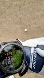 東宝調布スポーツパーク ゴルフコースでGarmin epixのゴルフ画面