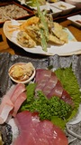 お食事処 番所の刺身盛り合わせ