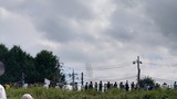 かわさき飛躍祭のブルーインパルス展示飛行